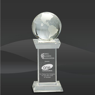 Crystal World on Pillar Award (J-CRY159)