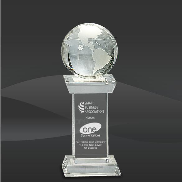 Crystal World on Pillar Award (J-CRY159)