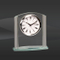 Arch Glass Crystal Table Clock for Promotion Gift