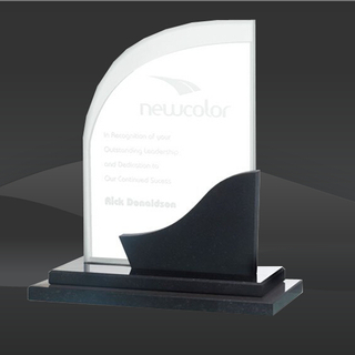 Turn of The Tide Crystal Award (MP-AWW3011, MP-AWS3012, MP-AWS3013)