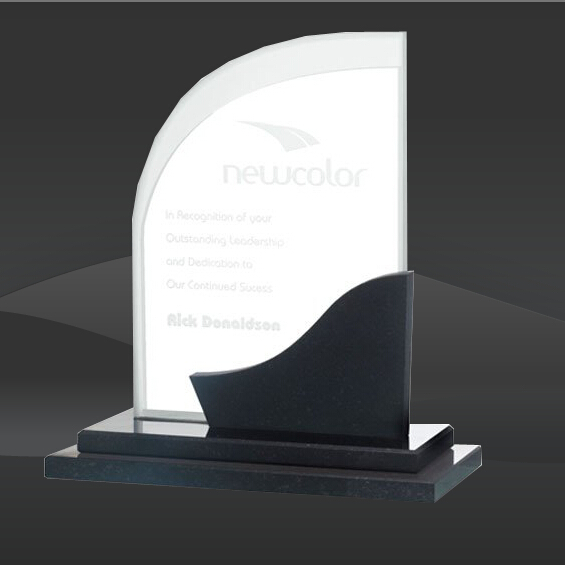 Turn of The Tide Crystal Award (MP-AWW3011, MP-AWS3012, MP-AWS3013)