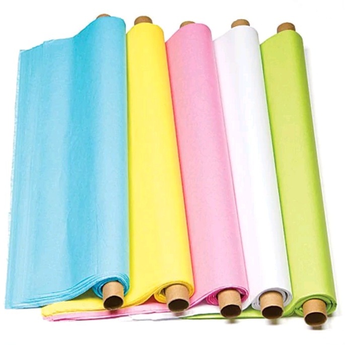  White & Coloured Wrapping Tissue Paper