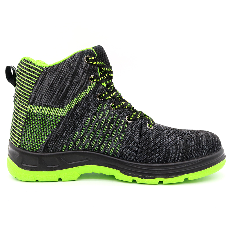 Non-slip Pu Sole Breathable Safety Shoes for Men Steel Toe