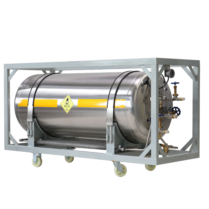 Lo2 Ln2 Lar LNG Medical Oxygen Cylinder Gasifier Cryocylinders