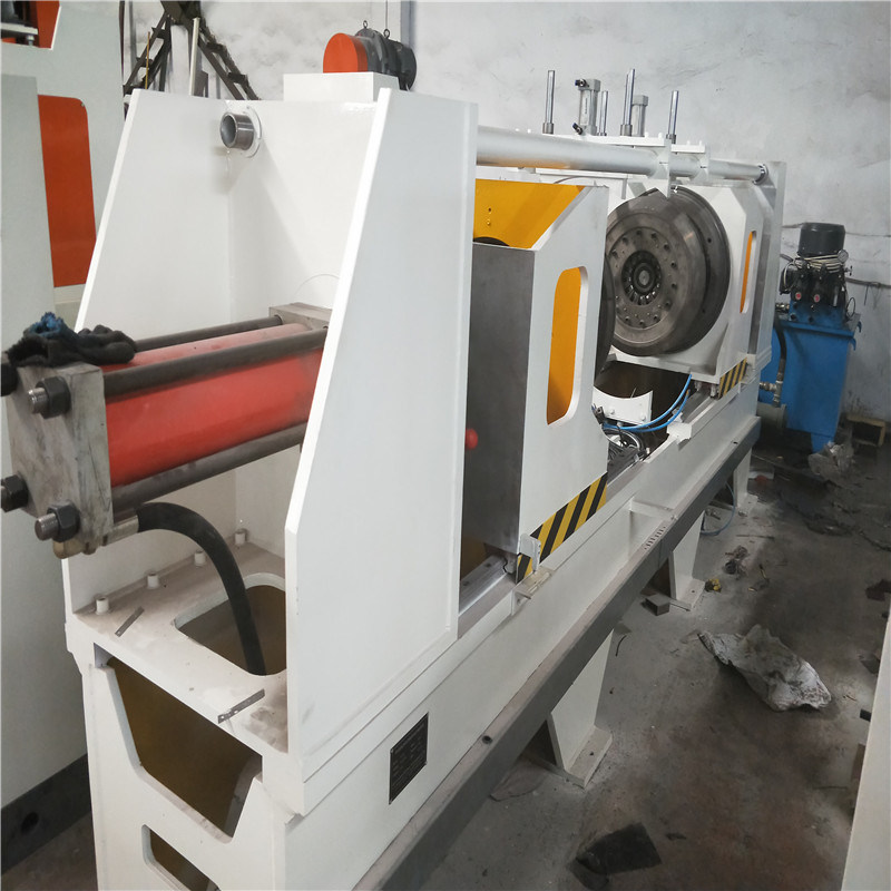 Horizontal Automatic Flanging & Expanding Machine for Steel Oil Drum / Bitumen Barrel Drum