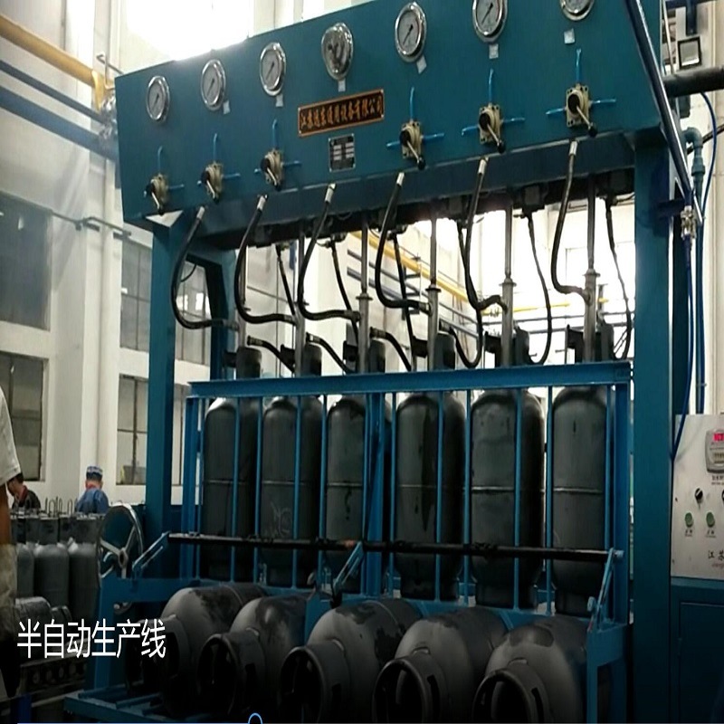 LPG Cylinder Semi-Automatic Hydro Testing Machine