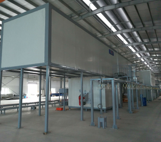LPG Gas Cylinder Electrostatic Powder Coating Line