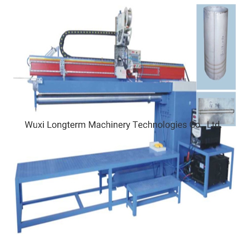 High Welding Speed Automated Solar Water Heater TIG / MIG Circumferential Lathe Welder / Welding Machine