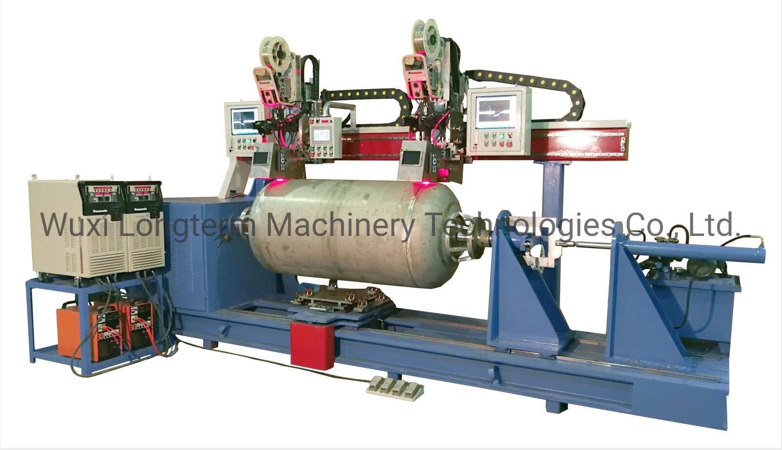 LNG / LPG Gas Cylinder / Cryogenic Storage Tank Longitudinal Welder, MIG / TIG / Mag Circular Seam Welding Machine*