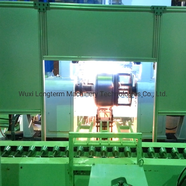 High Welding Speed Electrical Water Heater Inner Tank Welding Line / Seam Welding Machine
