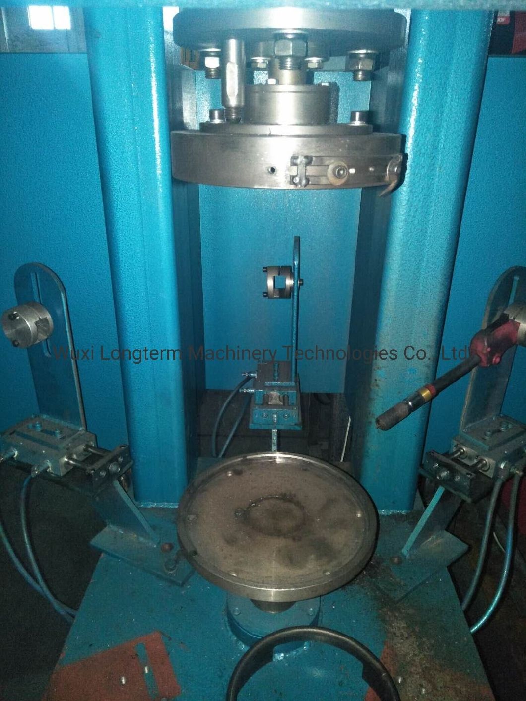 LPG Gas Cylinder Semi-Auto Collar/Handle Welding Equipment^