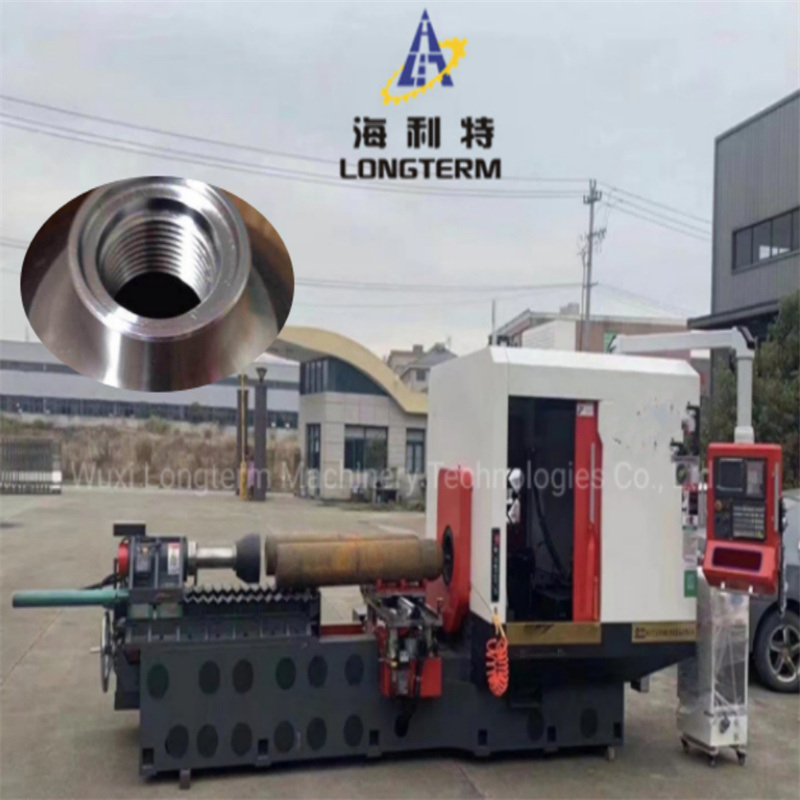 Oxygen Cylinder/CNG Seamless Gas Cylinder Neck Threaded Screw Machine with Hole Drilling^