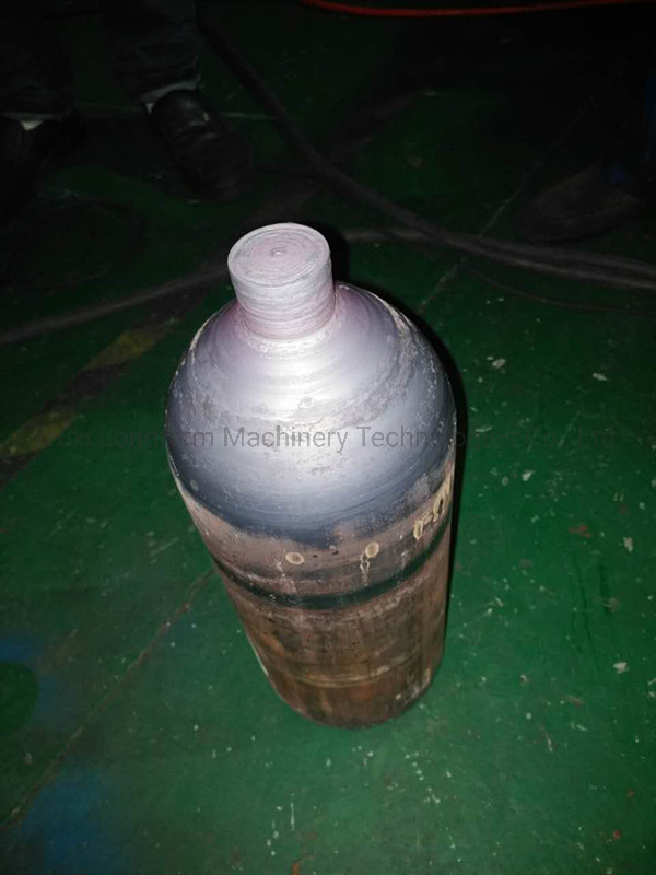 Full Automatic CNG Cylinder / Industrial Gas Cylinder Hot Spinning Machine, Hot Spinning Steel Cylinder Sealing Machine