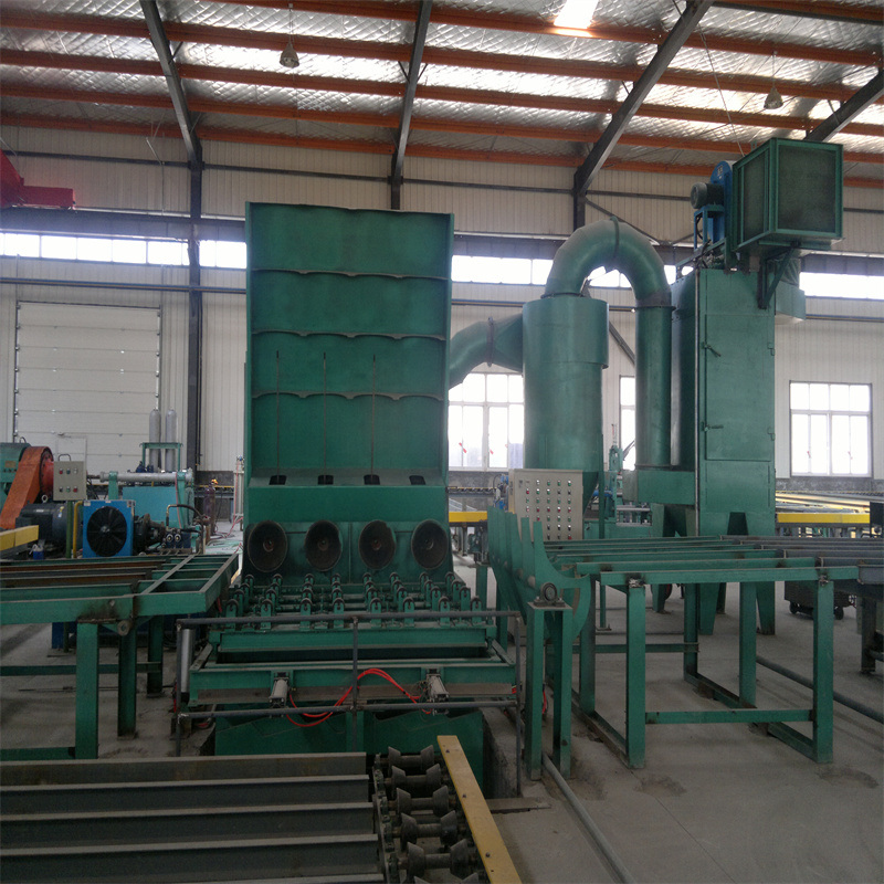 Hig Pressure Seamless / CNG Cylinder Surface Cleaning Shot Blasting Machine