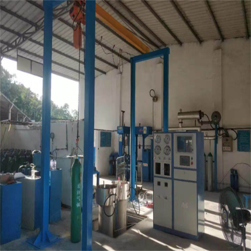 High Pressure CNG Gas Cylinder External Hydro, Water Pressure Static Testing Machine