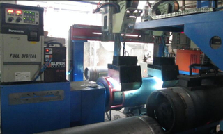 LPG Cylinder Body MIG Welding Machine with Less Spatter