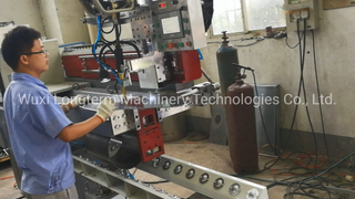Automatic Longitudinal Welding Machine for Production Line