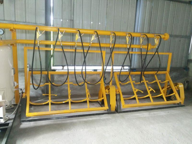 Refurbishine Line Residual Liquid Removal Machine for LPG Cylinder