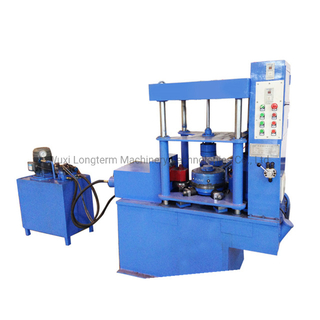 Semi Automatic LPG Gas Cylinder End Dish Trimming Machine~