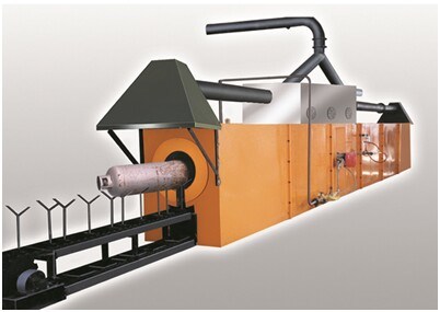 Residual Liquid Removal / Degassing Machine for LPG Cylinder Repairing Line