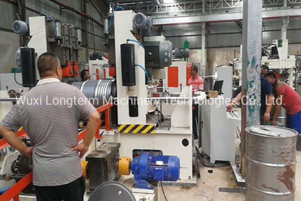 208L Steel Drum Resistance Seam Welding Machine, Standard Steel Barrel Seam Welder&