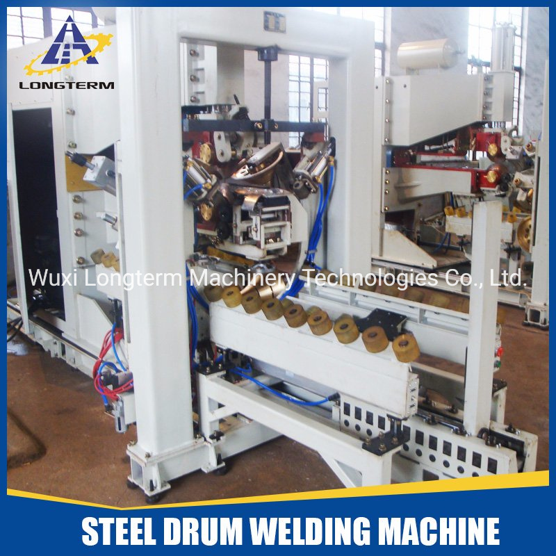 208L Steel Drum Resistance Seam Welding Machine, Standard Steel Barrel Seam Welder&