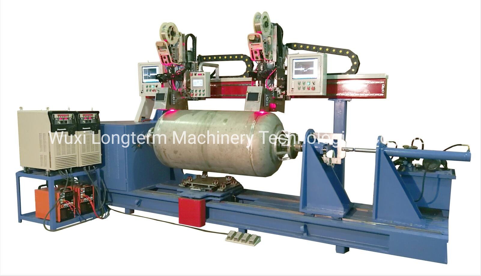 LNG Gas Tank/Cylinder TIG Double Station/Gun Circumference Welding Machine/Equipment/Lathe