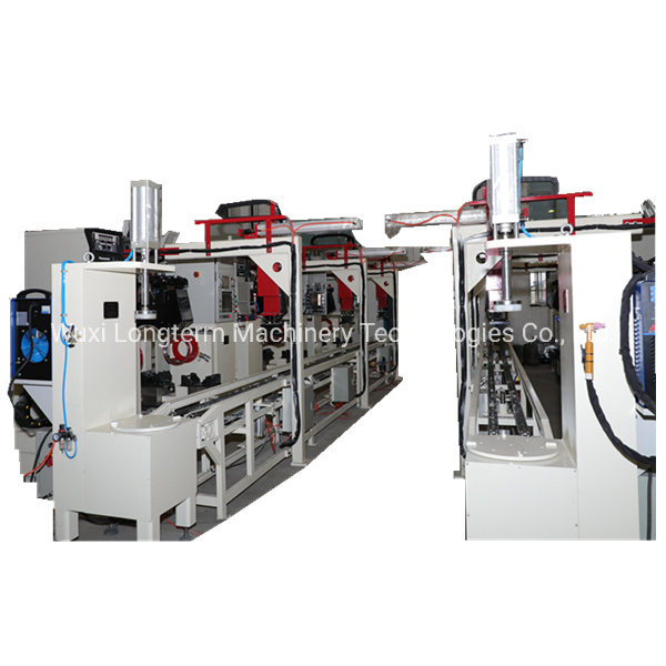 Porcelain Enamel Storage Tank Inner Tank Longitudinal / Circular Seam Welder Lathe