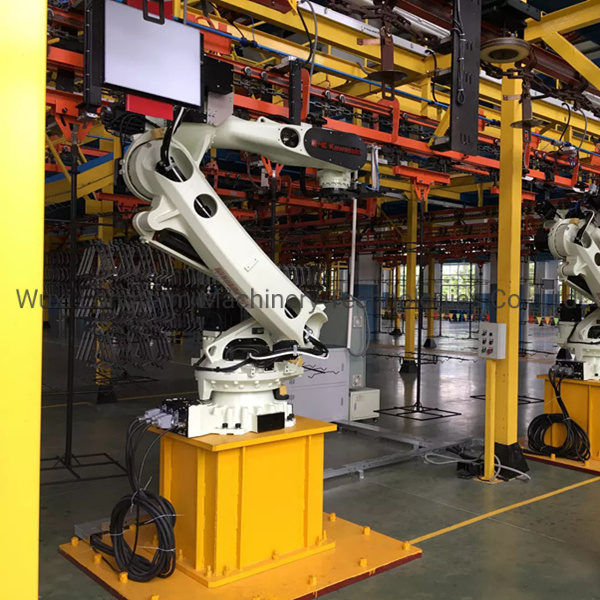 Industrial Use Dust-Free Powder Coating Line Production Line Electrostatic