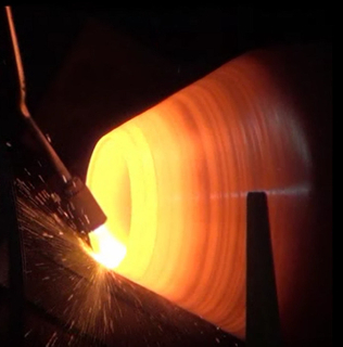 Full Automatic Seamless Gas Cylinder Hot Spinning Machine