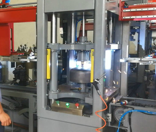 Advanced LPG Cylinder Socket MIG Welding Machine