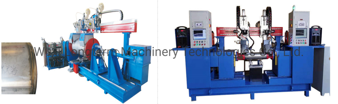 Solar Water Tank-Storage Inner Water Tank TIG Horizontal Type Circumference Welder/ Welding Machinery