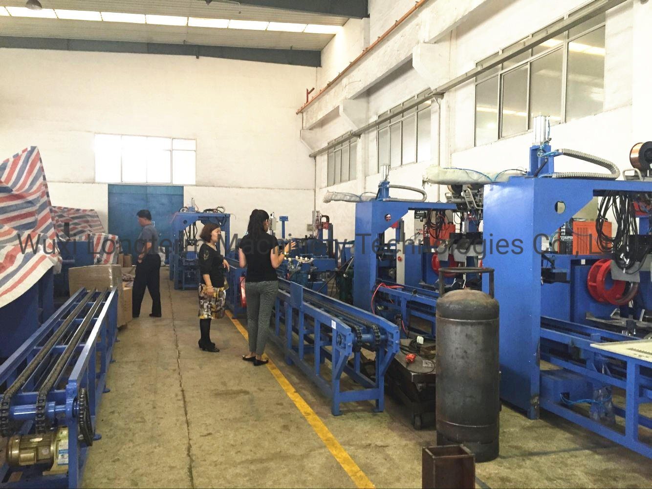Gas Cylinder Body Welding Machine, Auto Circumferential Welding Line