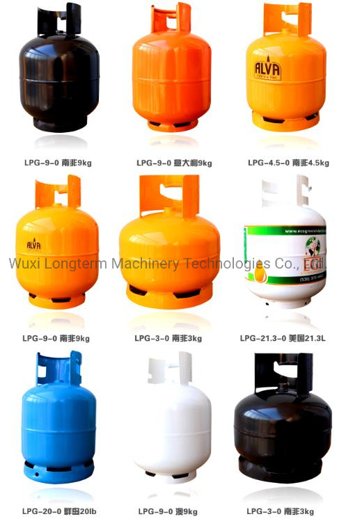 High Quality Customized 4 / 10 / 16/ 20 / 50 Kg LPG Gas Cylinders