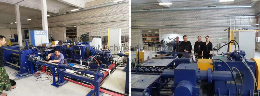 Fully Automatic Necking and Tube Closing Machine for Pressure Bottle, Tube Closing and Necking Machine for CNG Cylinder~