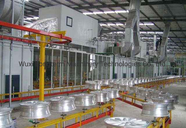 China Supplier Painting Robot (Arm) Line for The Production of Powder Paint / Vacuum Coating Line for Wheel Rim#