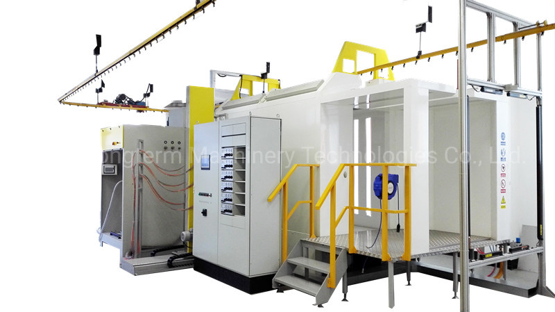 3&6&13&15kg LPG Gas Cylinder Electrostatic Spray Powder Coating Machine^