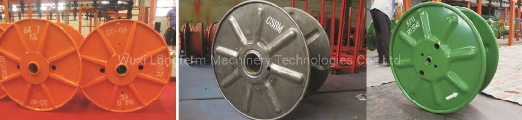 Long Lifespan ABS PS PP Plastic Empty Wire Cable Drum / Bobbin / Reel 630mm for Packing
