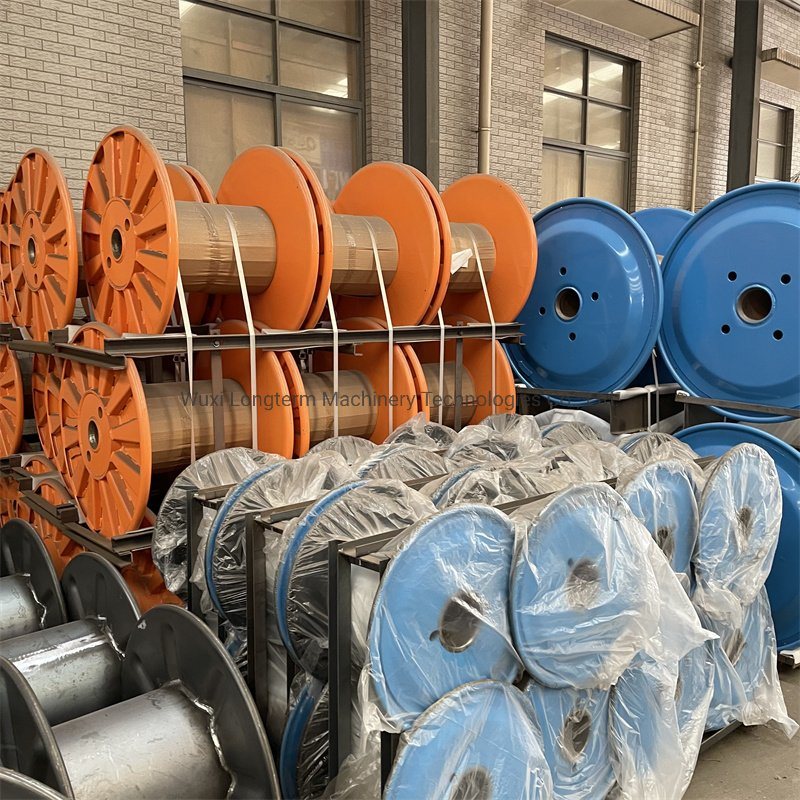 630 Double Layer Copper Wire Transport Steel Bobbin High Speed Cable Drum / Bobbin / Reel 630mm