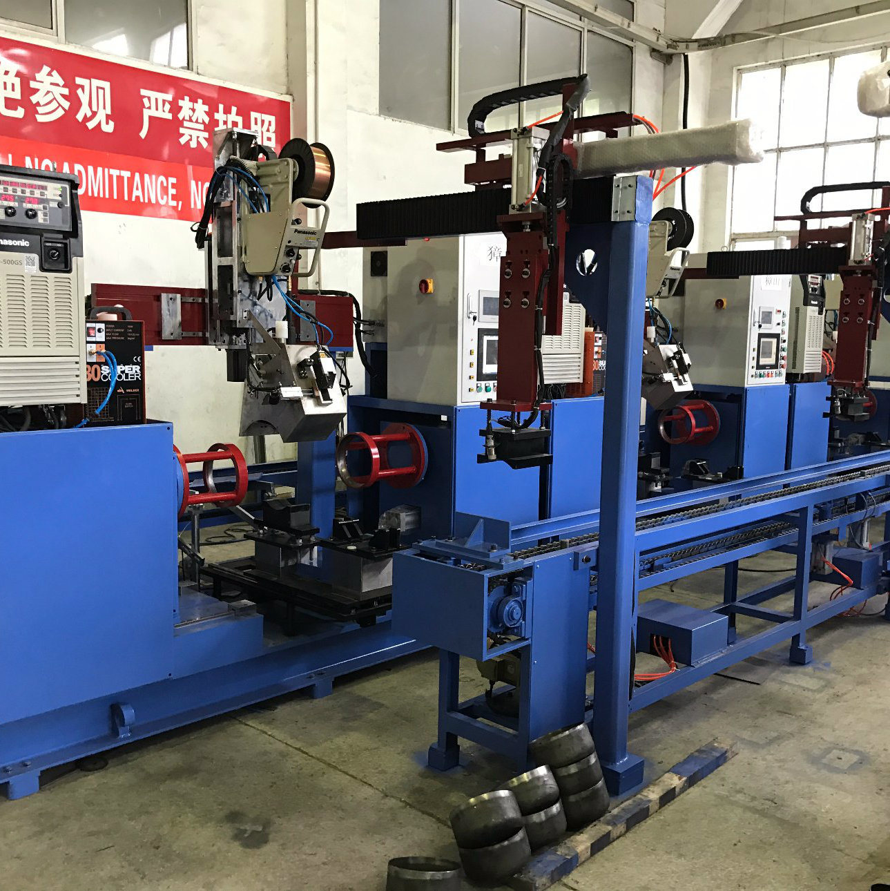 LPG Cylinder Circumferential Body Welding Machine