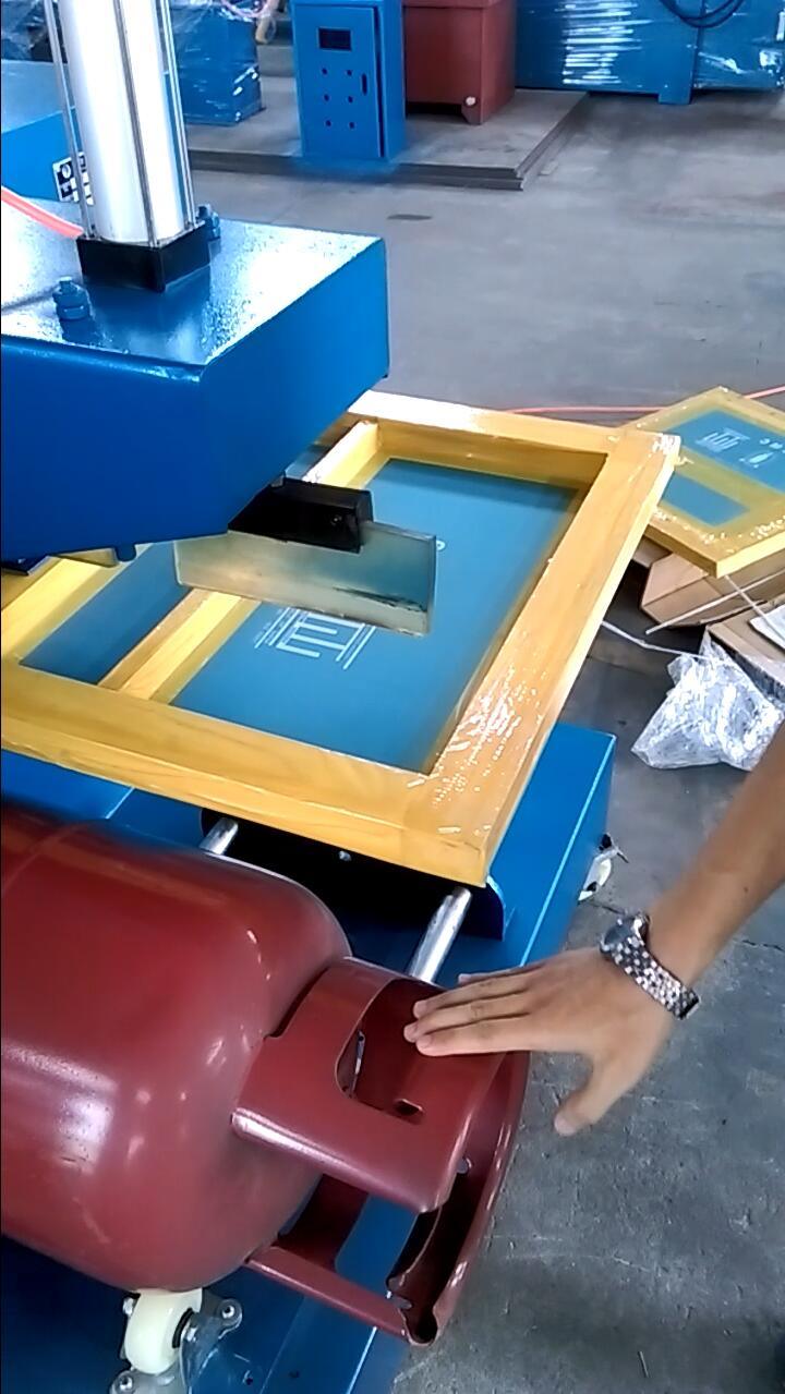 LPG Gas Cylinder Silk Screen Printing Machine