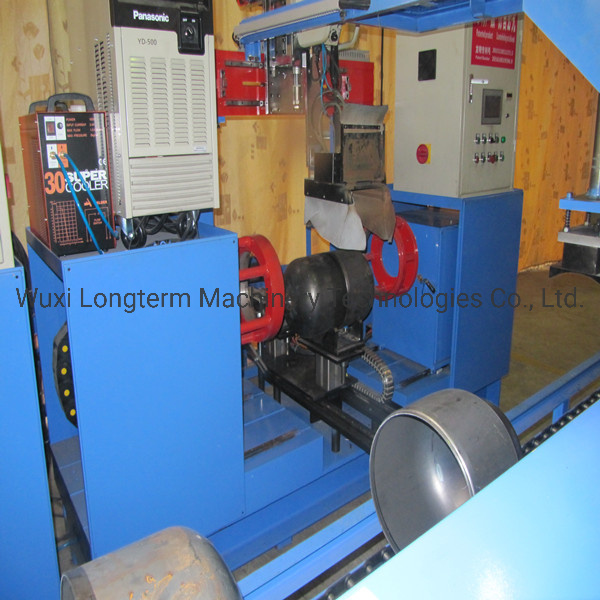 LPG Gas Cylinder Body Manufacturing Line Automatic Circumferential Seam Welding Machine