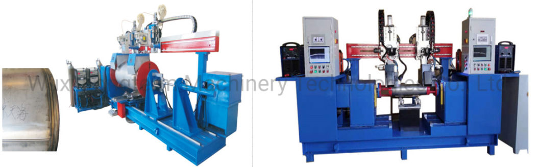 380V Automatic LPG Cylinder Welding Machine, Precision Lathe Circumferential Welder for LPG Pressure Cylinder