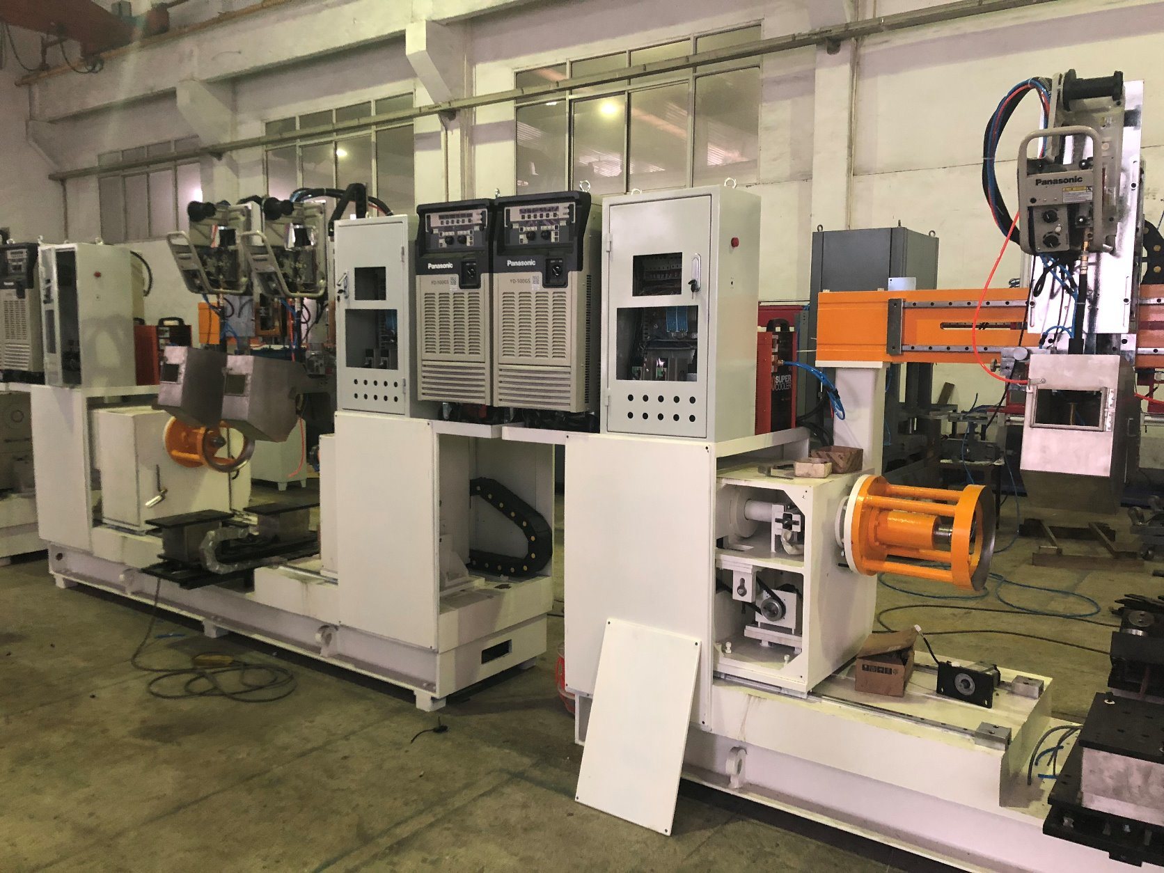 Fully Automatic LPG Gas Cylinder Body Girth Welding Machine, LPG Cylinder Circumferential Seam MIG Welding Equipment~