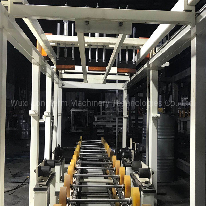 New Technology Conical Steel Drum/Barrel Silk Printing Machine