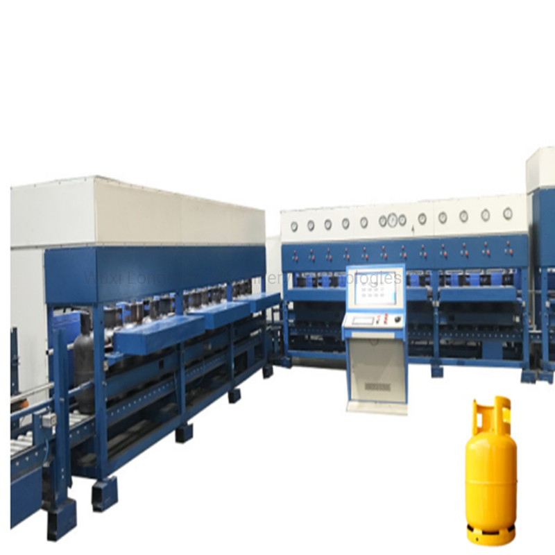 12 Station Hydrostatic Online Testing Machine, Automatic Water Pressure Testing Machinery^