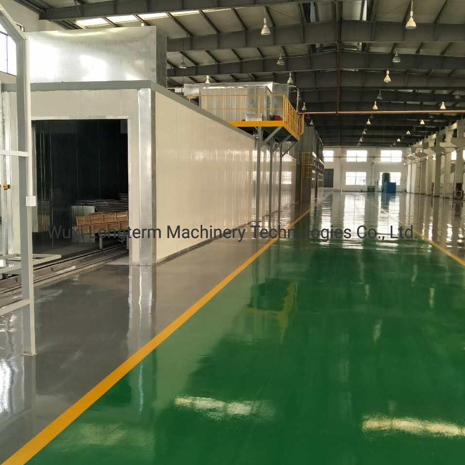 Long Service Life ABB Robot Painting Spraying Painting Production Line / Line for The Production of Powder Paint for Die Casting Aluminum Car Wheel Hub