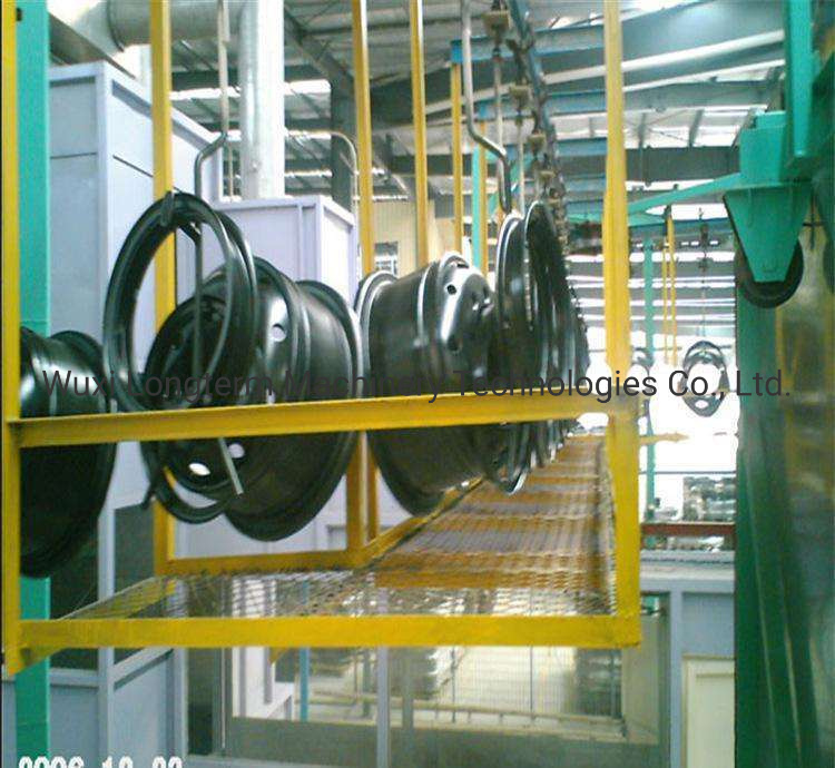 High-Efficiency Electrostatic Automobile Front Bumper Powder Coating Production Line, Dust-Free Car Shells Powder Coating System@