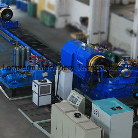 Steel Cylinder Hot Making Hydraulic Spinning Necking-in Machine