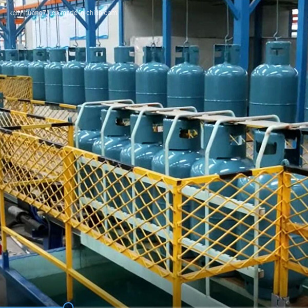 LPG Cylinder Air Leakage Testing Machine Unit LPG Cylinder Air Tightness Test